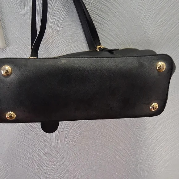 Michael Kors Black and Gold Tote - Picture 7 of 7